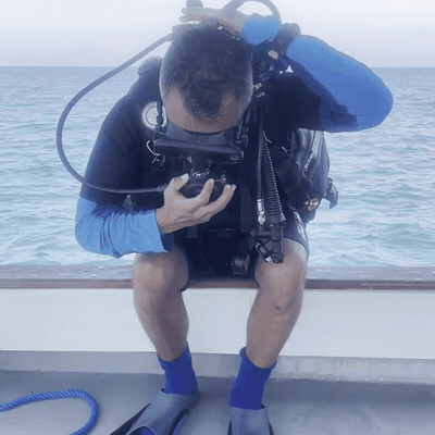 Oscar scuba dive